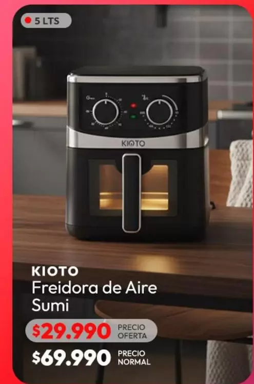 Kioto - Freidora De Aire Sumi