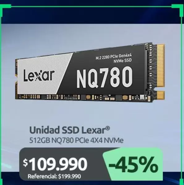 Lexar - Unidad SSD