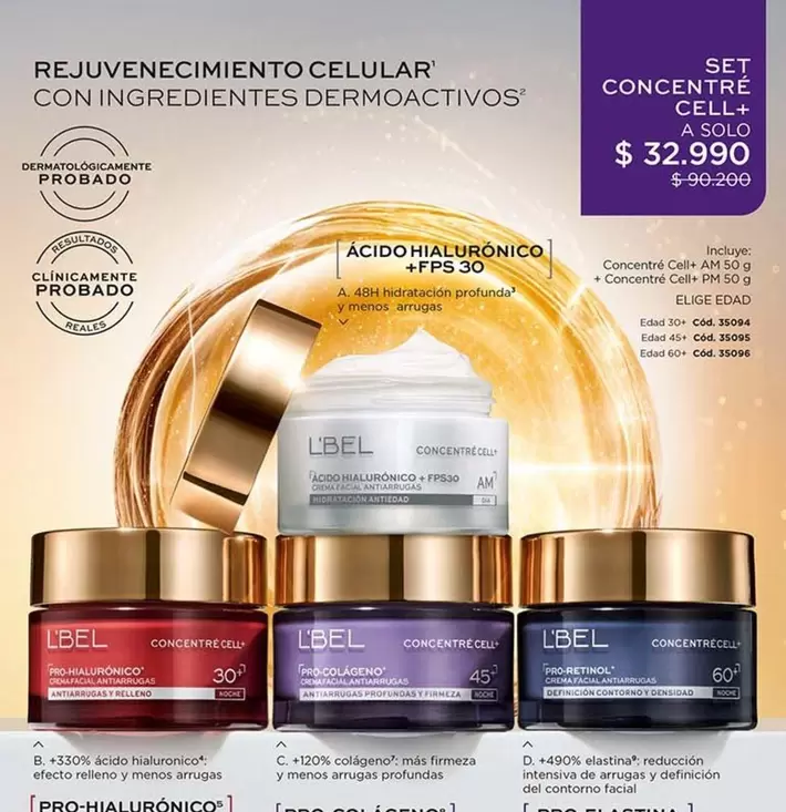 120 - Set Concentre Cell+