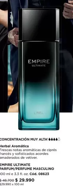 Empire Ultimate Parfum/Perfume Masculino