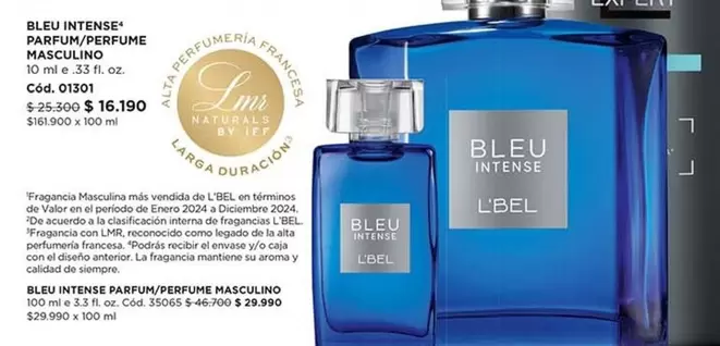 Valor - Bleu Intense Parfumé Puerfume