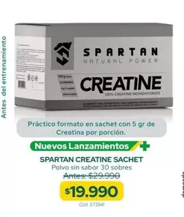 Power - Spartan Creatine Sachet