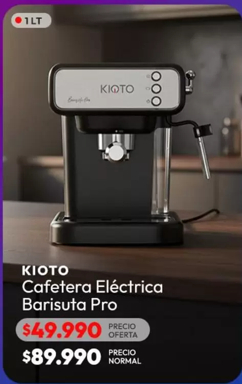 Kioto - Cafetera Electrica Barisuta Pro
