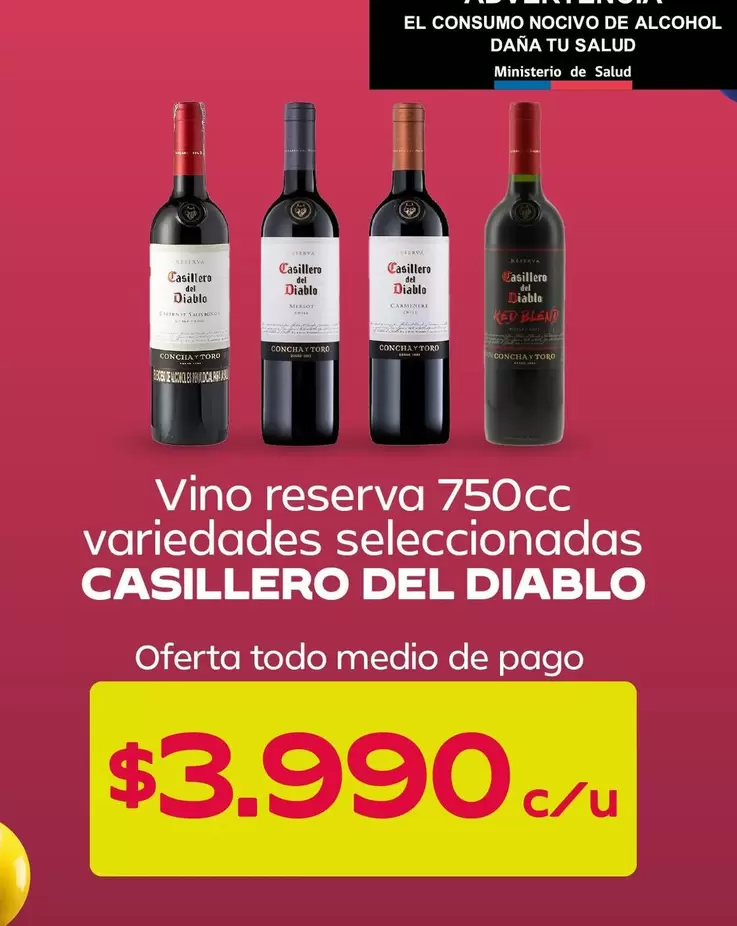 Casillero del Diablo - Vino Reserva