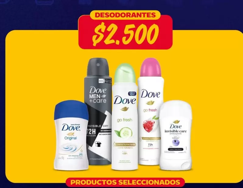 Dove - Desodorantes