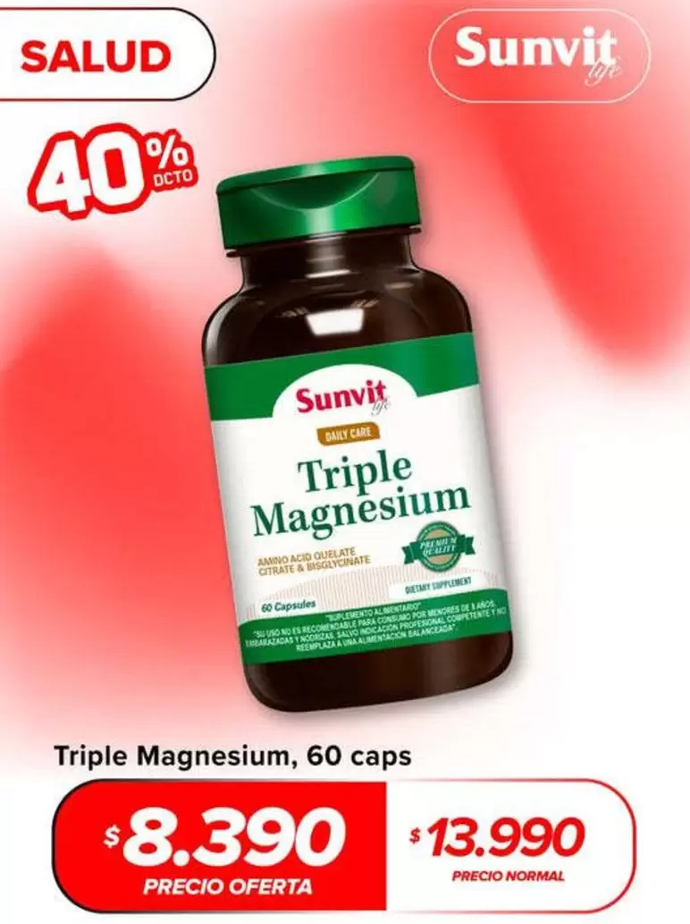 Daily - Triple Magnesium 60 Caps