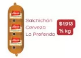 La Preferida - Salchichón Cerveza