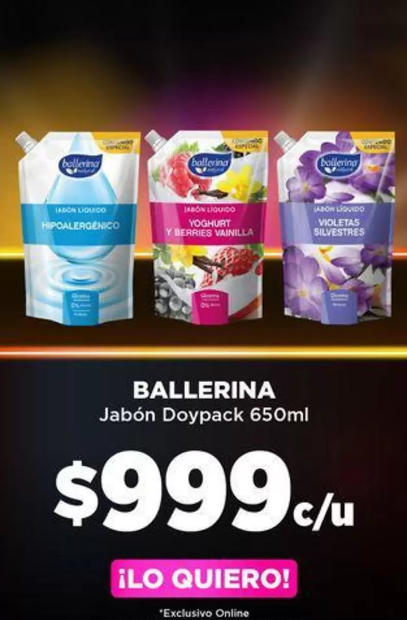 Ballerina - Jabón Doypack