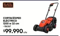 Black & Decker - Cortacésped Eléctrico