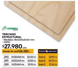 Terciado Estructural