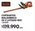 Cortasetos Inalámbrico 20 V LHT2220-B2C