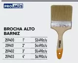 Brocha Alto Barniz