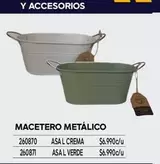 Macetero Metálico