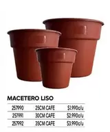 Macetero Liso