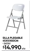 Silla Plegable 45x51x83cm