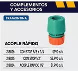 Tramontina - Acople Rapido