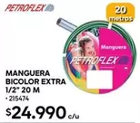 Manguera Bicolor Extra 1/2" 20 M