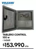 Control - Tablero 100 W