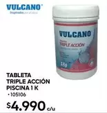 Tableta Triple Accion Piscina