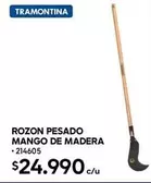 Tramontina - Rozon Pesado Mango De Madera