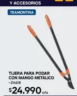 Tramontina - Tijera Para Podar Con Mango Metalico