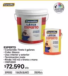 Ceresita - Experto