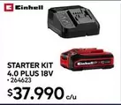 Einhell - Starter Kit 4.0 Plus 18v