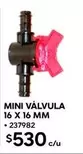 Mini Valvula 16 X 16 Mm