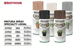 Pintura Spray Specialty