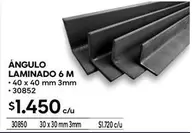 Ángulo Laminado 6 M