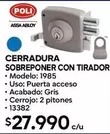Cerradura Sobreponer Con Tirador
