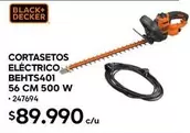 Cortasetos Eléctrico