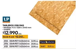 TABLEROS OSAB PAS