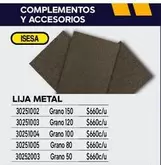 Isesa - Lija Metal