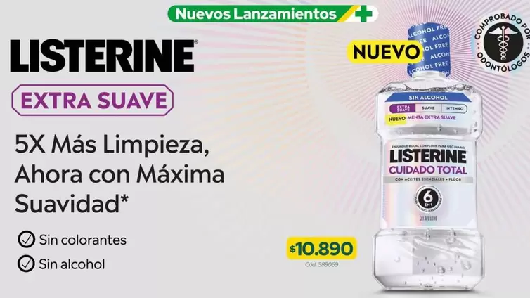 Listerine - 5X Màs Limpieza, Ahora Con Maxima