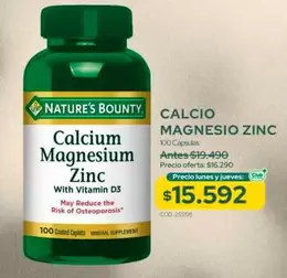 Calcium Magnesium Zinc