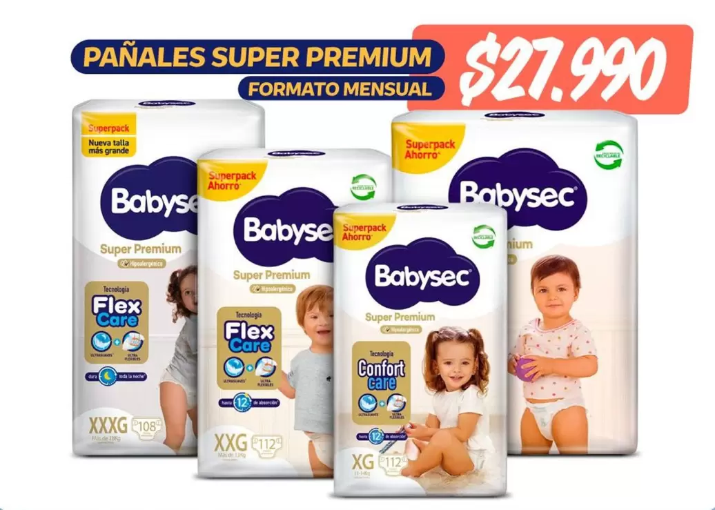 Babysec - Pañales Premium