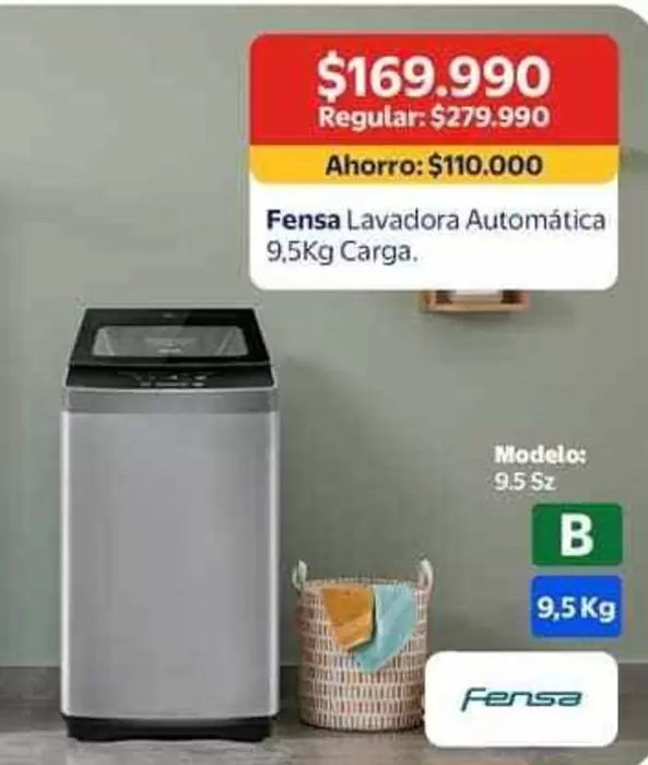 Fensa - Lavadora Automatica
