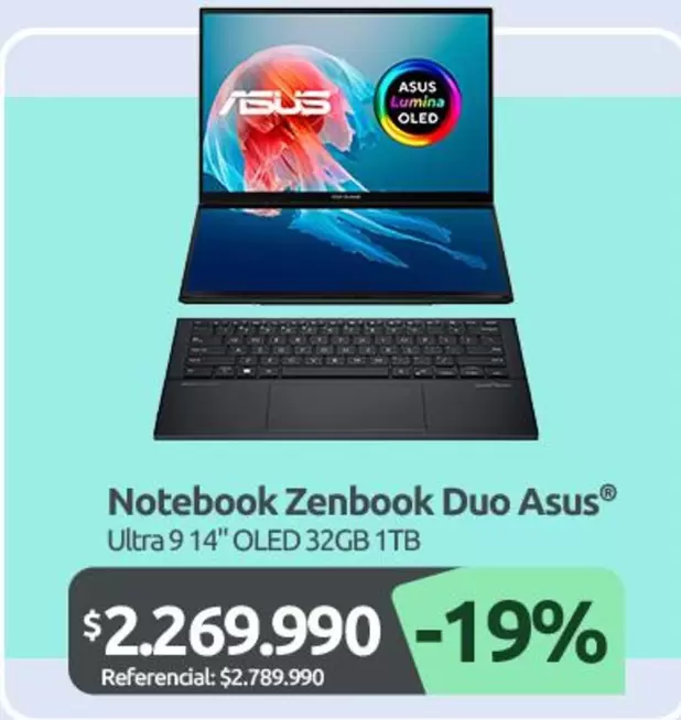 Asus - Notebook Duo