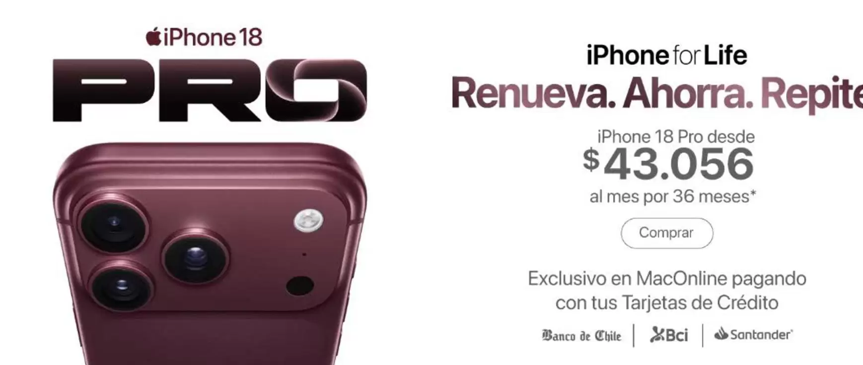 Iphone For Life Renueva. Ahorra.