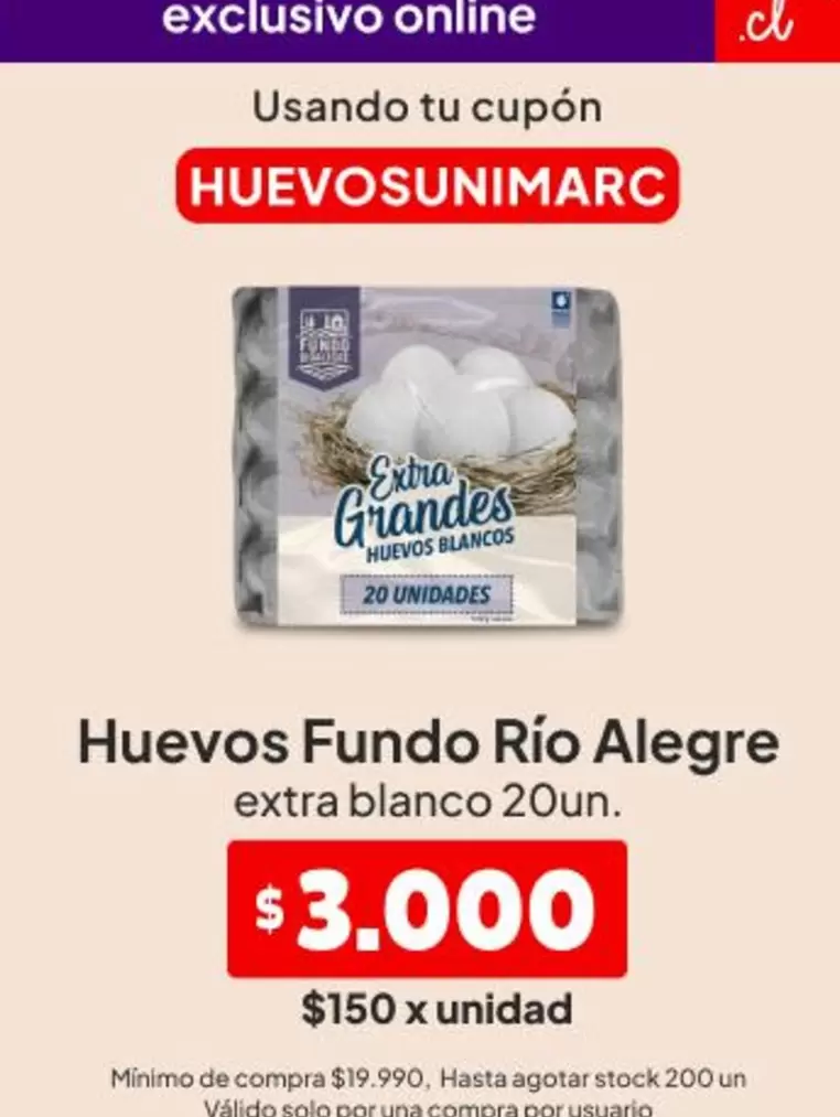 Fundo Río Alegre - Huevos Fundo Rio