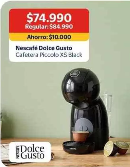 Nescafé - Cafetera Piccolo XS Black