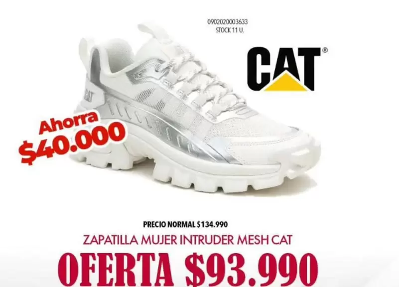 Cat - Zapatilla Mujer Intruder Mesh