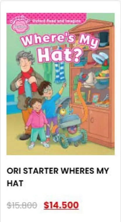 Oxford - Ori Starter Wheres My Hat