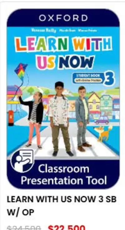 Oxford - ClearSroom Pressation Tool Learn With Us Now 3 Sb