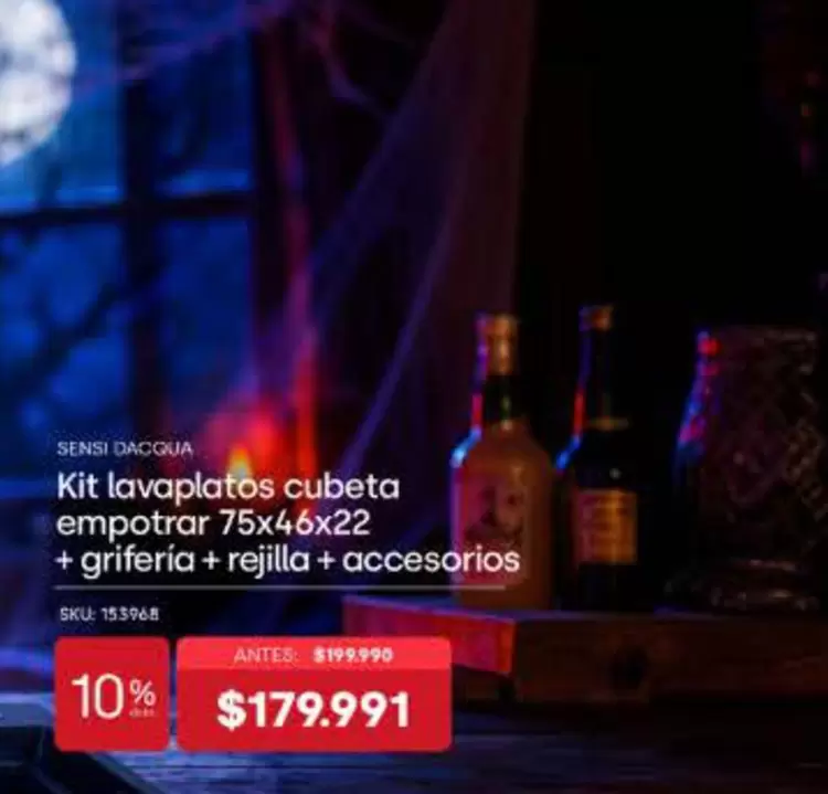 Kit Lavaplatos Cubeta