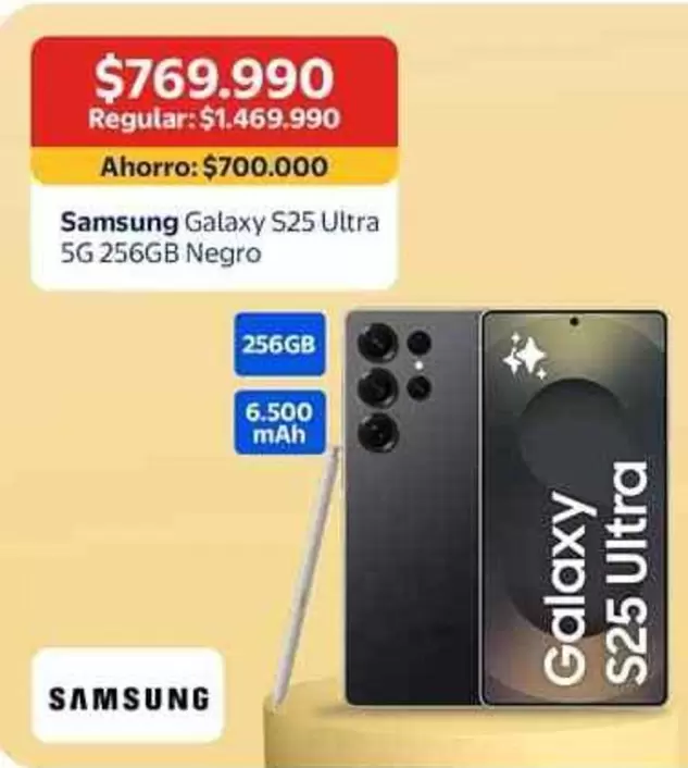 Samsung - Galaxy S25 Ultra 5G 256GB Negro