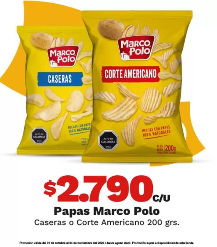 Marco Polo - Papas Pollo