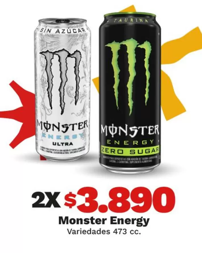 Monster - Monster Energy Variedad