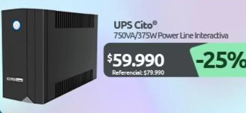 Up - 750va/375w Power Line Interactiva